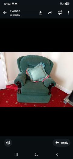 Couch + armchair
