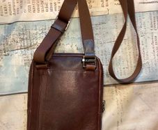 Piqaudro sling/satchel bag - Genuine Italian leather
