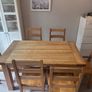 Wooden Kitchen Table Image 2