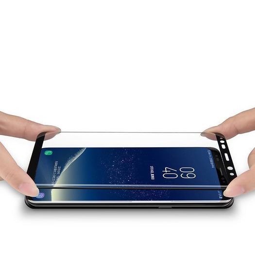 For Samsung Galaxy S9+ Plus Tempered Glass 9D Curved Screen Protector Case Friendly - FHT06SMTGF