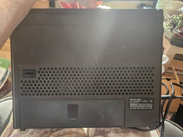 Vintage ITT Weekend Stereo Radio with Push Buttons