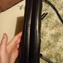 Banana Republic Black Duo Leather Envelope Bag Image 5