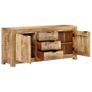 Sideboard 175x40x75 cm Rough Mango Wood Image 4
