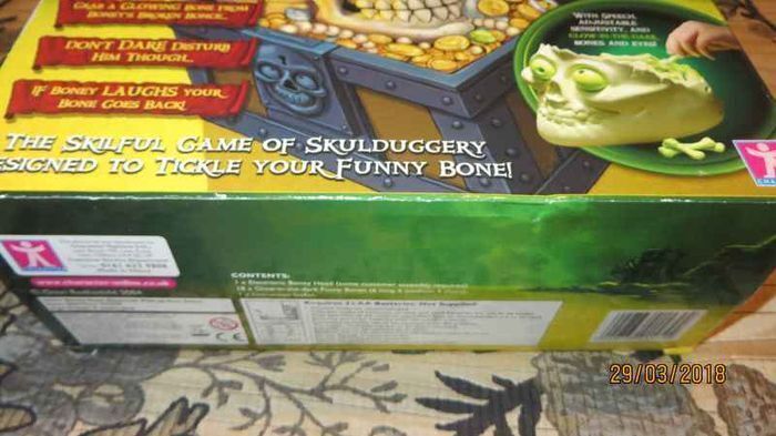 Glow in the Dark Boney Head Game Ages 5+