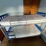 Metal Bunk Bed with 2 Mattresses Image 3