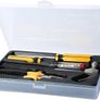 Household Hand Tool Kit 5 Pieces Home Tool Set General Repair Toolkits for DIY Home Garage and Workshop with Toolbox Image 2
