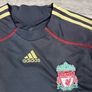 Vintage 2009 Liverpool Steven Gerrard Player Issue Unsponsored Away Jersey Shirt Mens XL Image 4