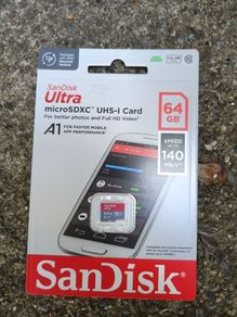 San disk Ultra Micro SDXC UHS I Card 64 GO