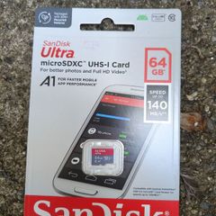 San disk Ultra Micro SDXC UHS I Card 64 GO