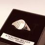 Vintage Silver Signet Ring Image 4