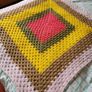 NEW - Hand Knitted baby blanket Image 2