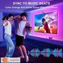 RGBIC TV Backlight Strip with Retractable AR Sensor That Captures Colours And Music Rhythms, Synchronizing Image 5