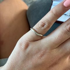 Engagement and wedding rings