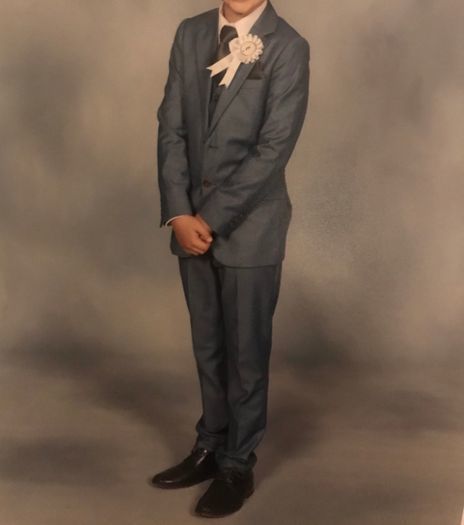 Boys suit communion