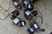 Shower/water/booster pumps.