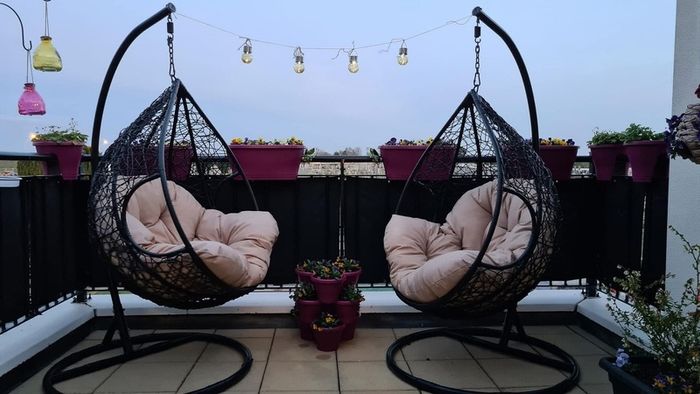 New Rattan Garden Hanging Swing Egg Chairs / Delivery