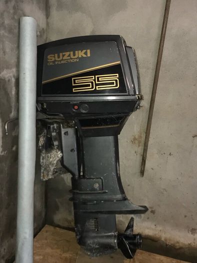 Fletcher speed boat and an Suzuki 85 hp electric n