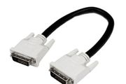 DVI-D Dual Link Cable - M/M 1ft