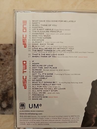 Janet Jackson 2CD  - The Best