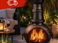 main image for ad Cast Iron Chiminea Patio Heater