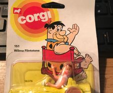 Rare Corgi juniors Wilma car 1981
