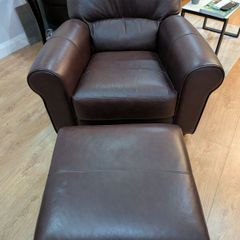 Armchair and Footstool