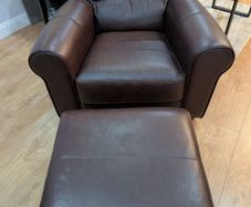 Armchair and Footstool