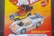 Hot Wheels The Hot Ones 1983 Chevy Silverado Pickup Blue VHTF