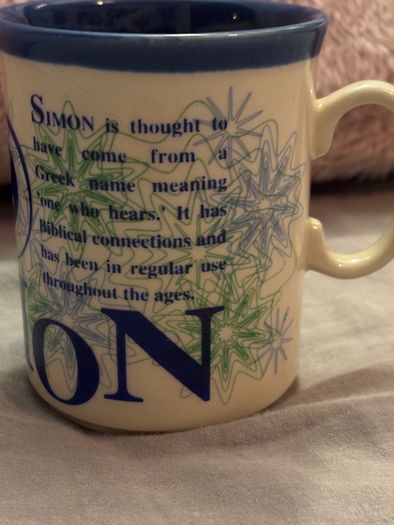Vintage 'Simon' Mug