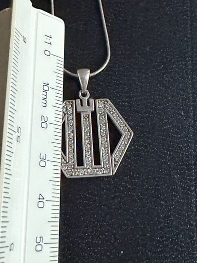 silver necklace
