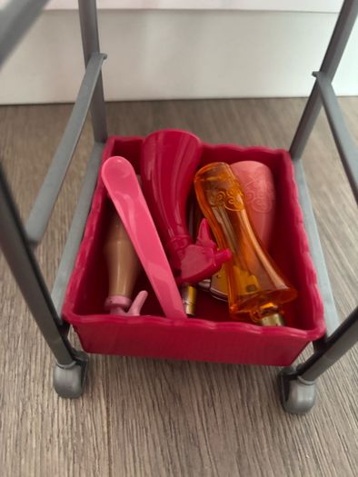 our generation salon chair and accessory trolley