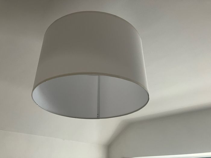 Lampshade - white, 59cm diameter