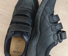 black shoes
