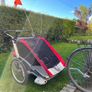 Chariot double child bike trailer Image 4
