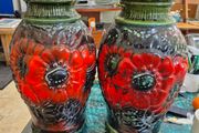Pair of West German Floor vases