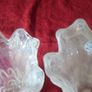 Pair Of Original Murano Glass Pearl Lustre Finish Vase Image 9