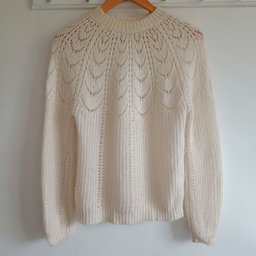 Earlier Sezane La Maille Paris Mohair & Merino Wool Jumper
