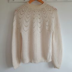 Earlier Sezane La Maille Paris Mohair & Merino Wool Jumper