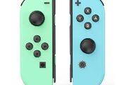 J-C PAD S201 Nintendo Switch L / R Controller Gamepad Green &amp; Blue