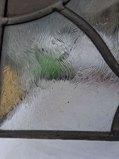 1920's Stained Glass Lamp/Porch Shade