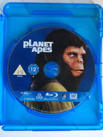 Planet Of The Apes [1968] Charlton Heston, Roddy McDowall, Kim Hunter, Maurice Evans, James Whitmore, James Daly & Linda Harrison [Blu-ray Movie]