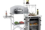 Multi-Feature Folding Camping Kitchen, with Wind Shield