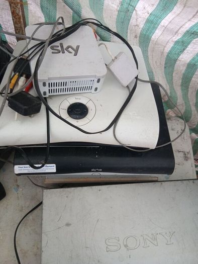sky boxes/ DVD player