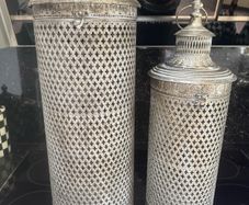 Morocco lanterns silver