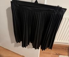 Topshop leather skirt