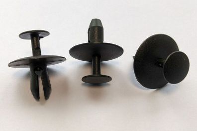 3 x Interior Carpet & Upholstery Fastener Clips PSA Peugeot/Citroen