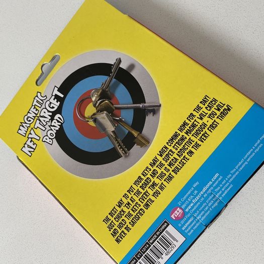 Magnetic Key Target Board | Wooden