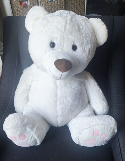 Large White Teddy Bear
