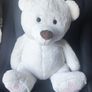 Large White Teddy Bear Image 2