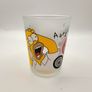 Vintage 2000 The Simpsons Matt Groening Frosted Shot Glasses Image 5